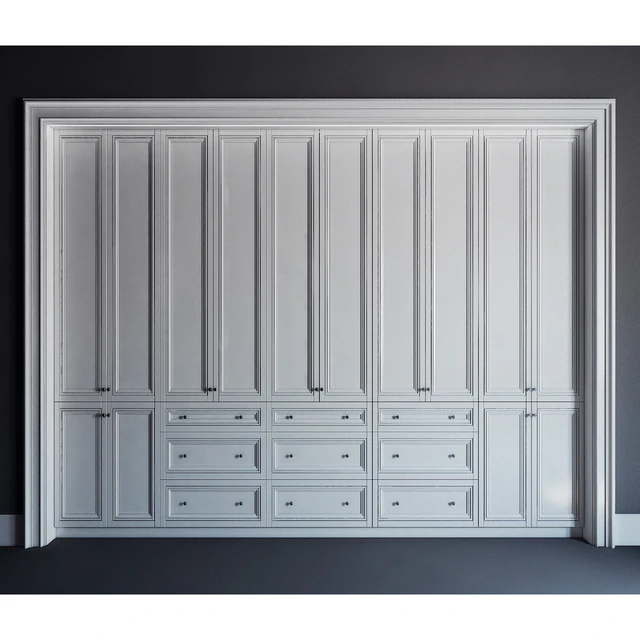 Встроенный шкаф 01\fitted wardrobe 01 — Скачать