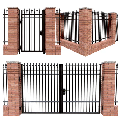 Iron fence set - classic — Ver 2