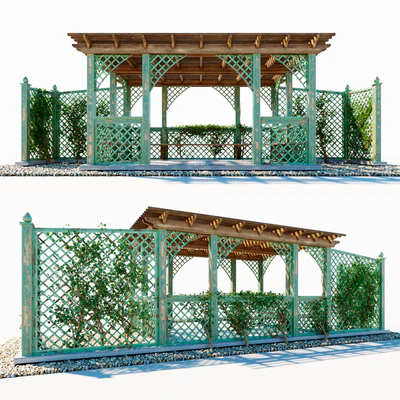 Wooden arbor — Ver 1
