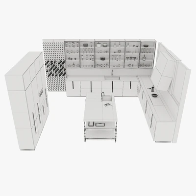 Kitchen Barrique Cucina in vetro — Ver 2
