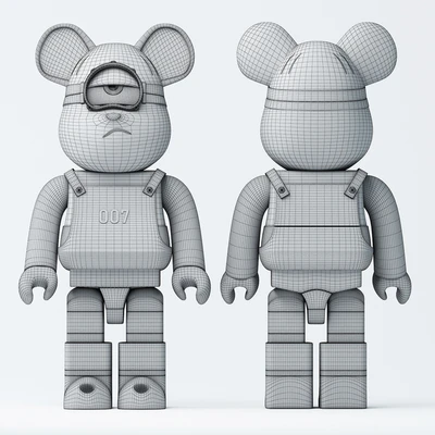 Bearbrick / Minions — Вид 2