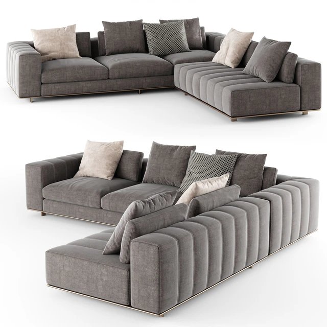Minotti Freeman Sofa 09 — Скачать