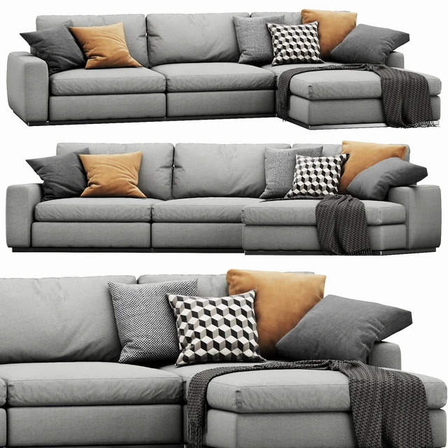 Flexform Beauty Chaise Lounge — Скачать