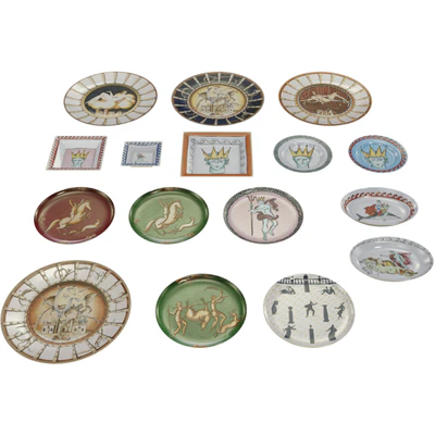 Ethnic Plates / Plates with ethnic patterns — View 2