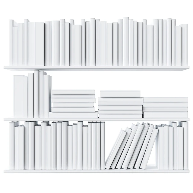Set of books Books Beige 1 — Descargar