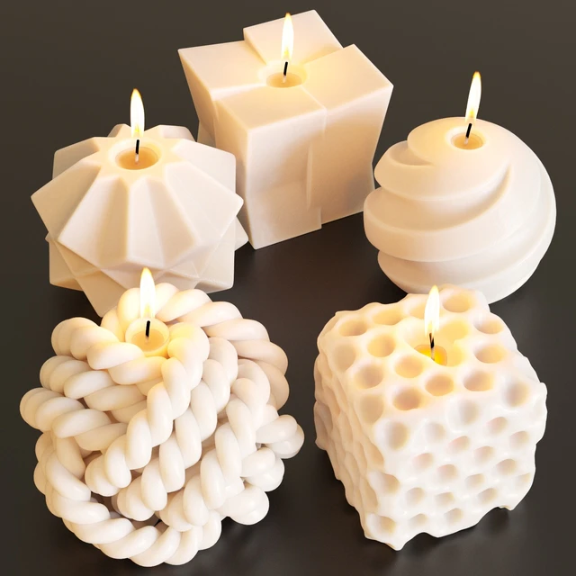 MAISONDEONGI decorative candle set — Descargar
