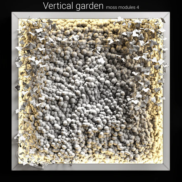 Vertical garden. Moss modules 4 — Descargar