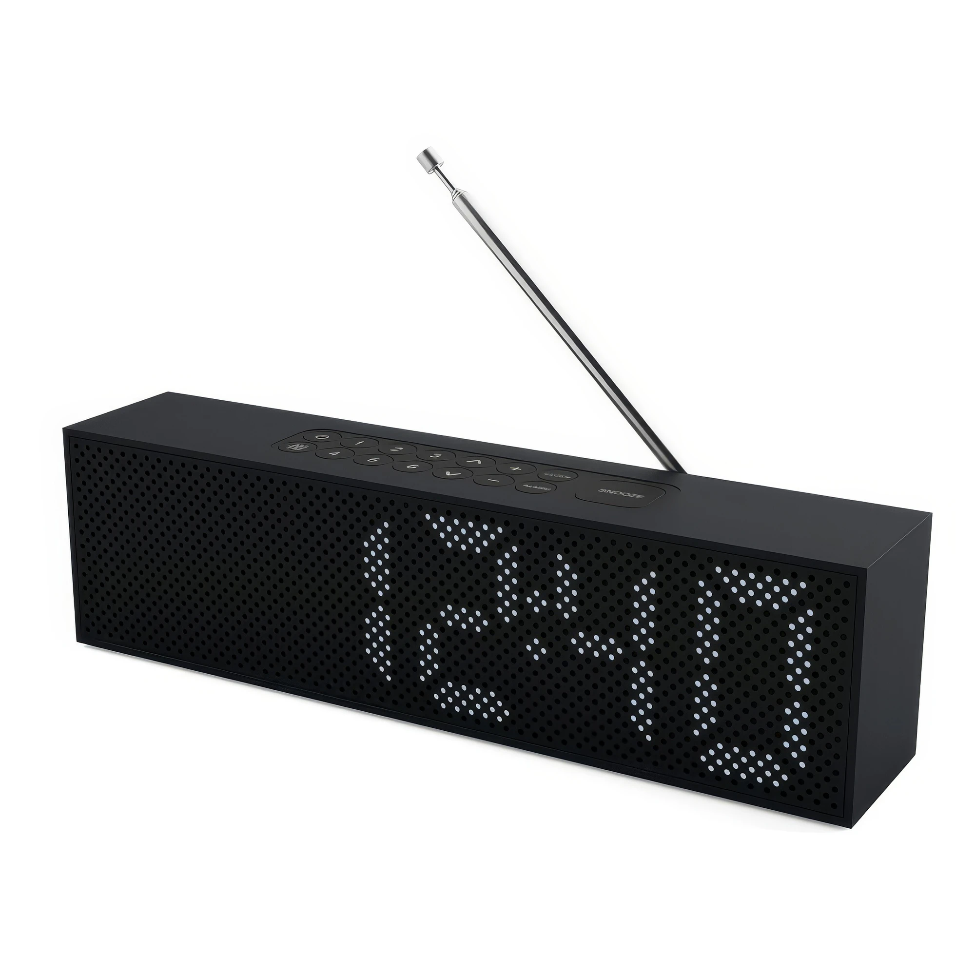 titanium radio clock by lexon — Скачать