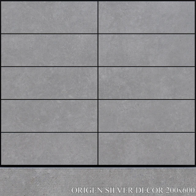 Peronda Origen Silver Decor 200x600 — Скачать