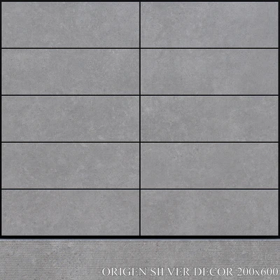 Peronda Origen Silver Decor 200x600 — Скачать