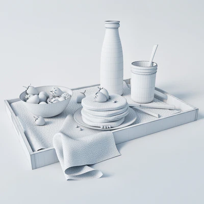 Breakfast on a tray — Ver 2
