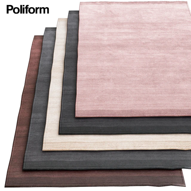 Plain grey poliform rugs — Скачать