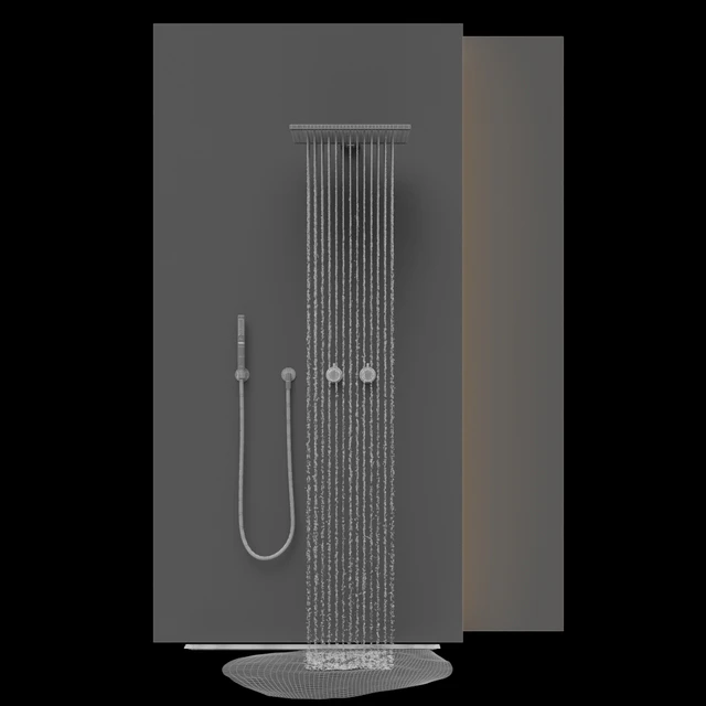 modern interior shower (fantini) — Скачать