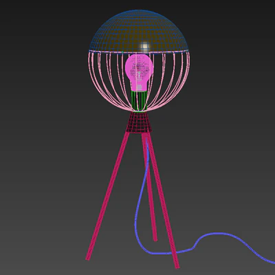 Kare Table Lamp Grid 37053 — Ver 2