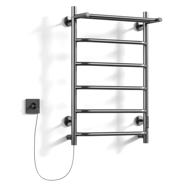 Electric heated towel rail Altasan Horizon — Download