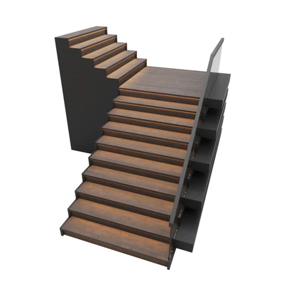 Staircase with light — Ver 2