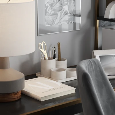 Zane Black Office Workplace West Elm — Ver 2