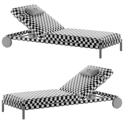 Oasis boutdoor chaise longue by giorgiocollection — Ver 2