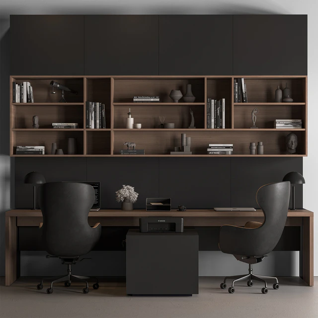 Employee Set - Office Furniture 676 — Скачать