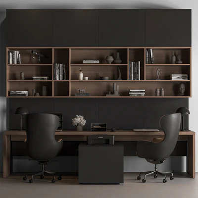 Employee Set - Office Furniture 676 — Вид 2