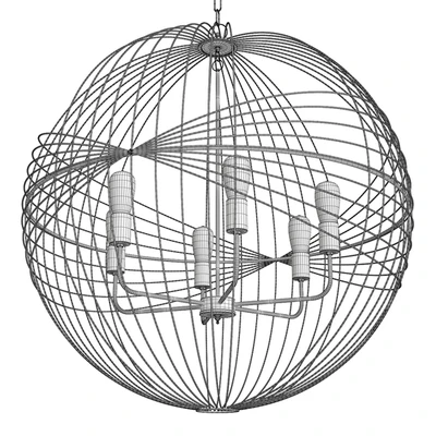 Globe binding chandelier — Вид 2