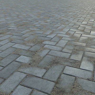Paving slabs and curb (curb) — Ver 2
