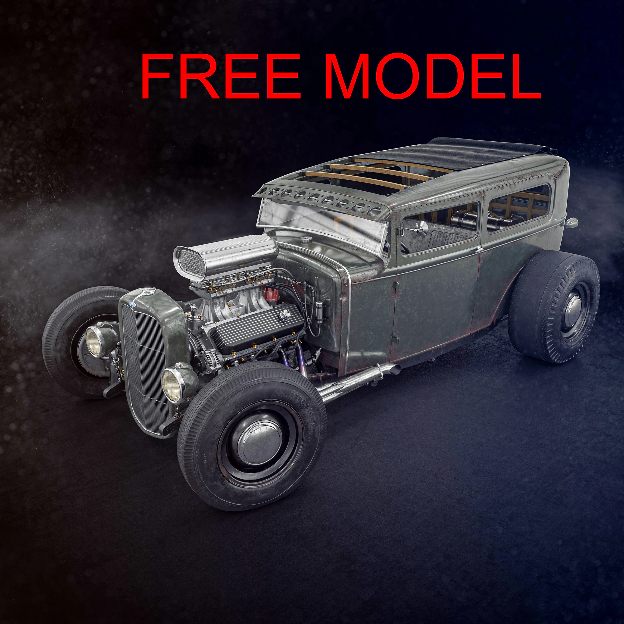 ford model a hot rod — Скачать