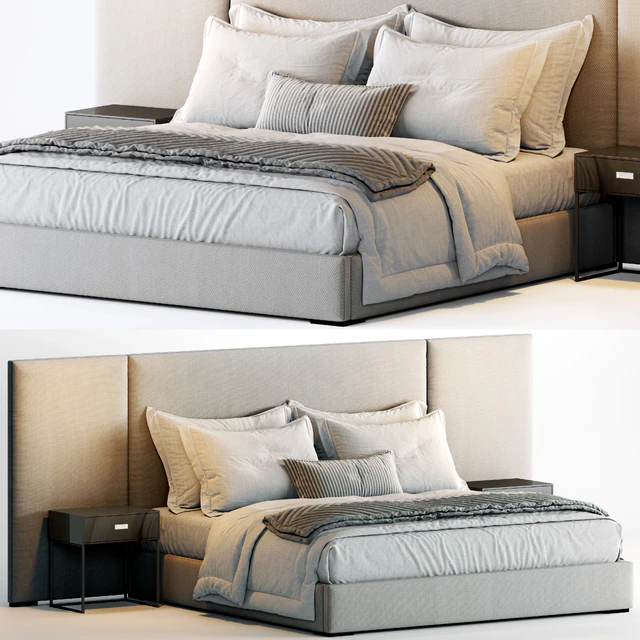 RH Modena Non Tufted Extended Bed — Descargar