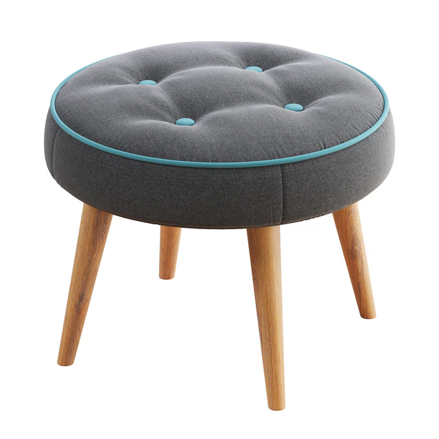 Belham Living Milo Mid-Century Modern Ottoman — Скачать