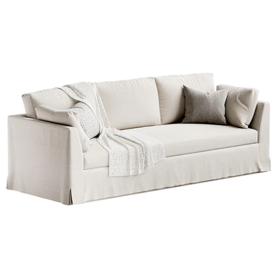 Lulu and Georgia "Coen Slipcover Sofa" — Вид 2