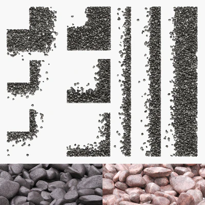 Gradient Pebbles Paths 01 (16-54 mm) — Вид 1