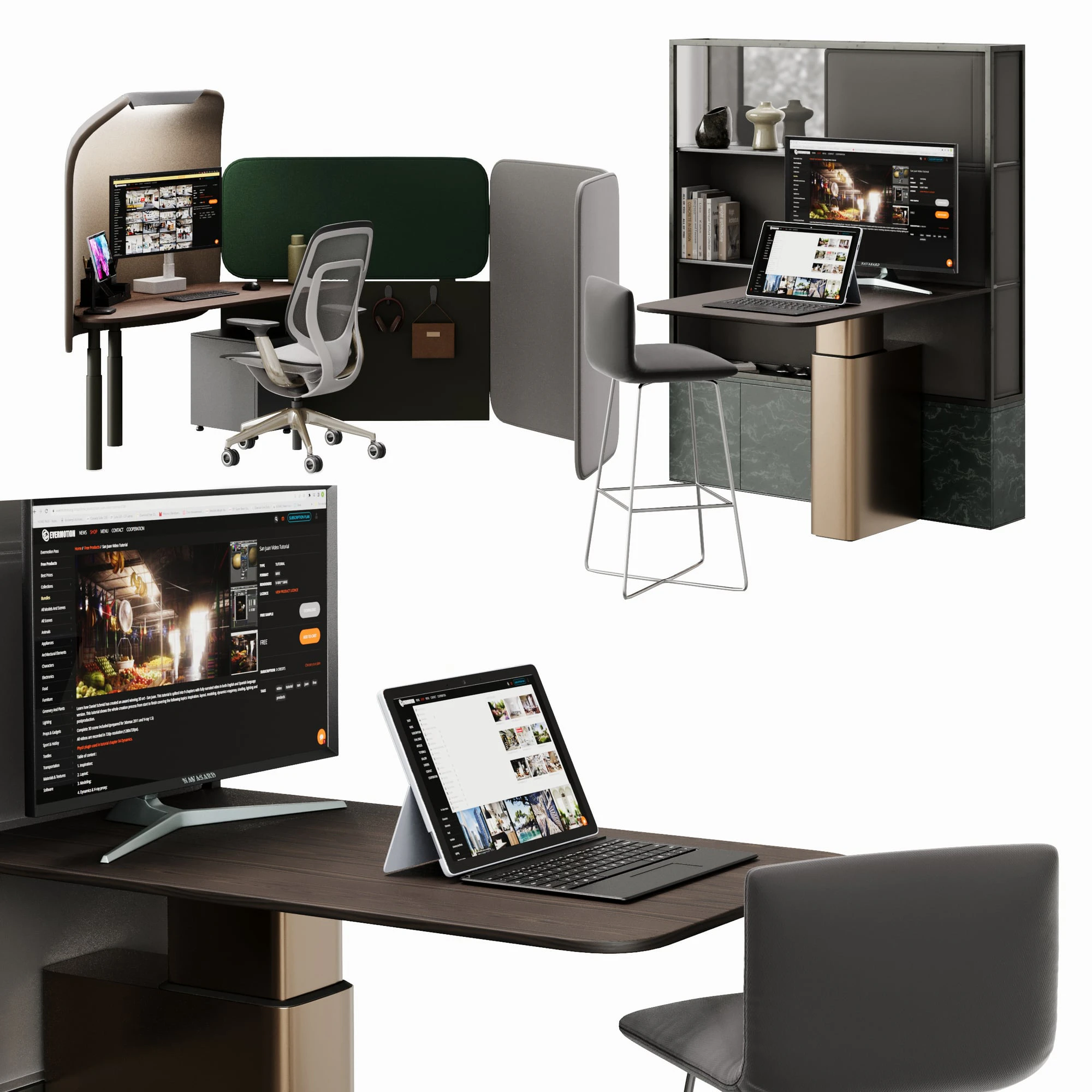 office furniture 001 — Descargar