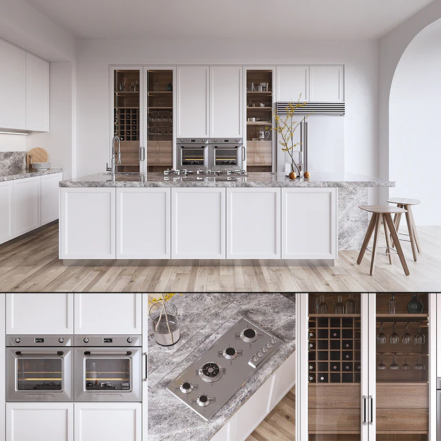 Kitchen L'ORIGINE Aeterna (vray GGX, corona PBR) — Descargar