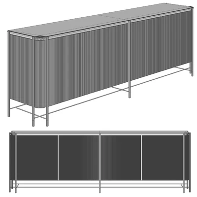 Комод Ebarza DALI SIDEBOARD WITH MARBLE TOP DALI-SIDE — Вид 2