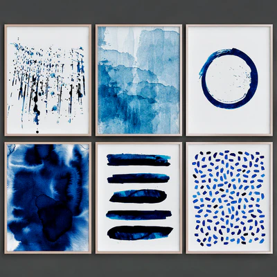 Blue Wall art — Скачать