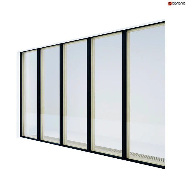 Wood-aluminum stained-glass windows — Descargar