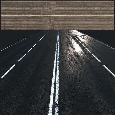 Wet asphalt — Ver 3