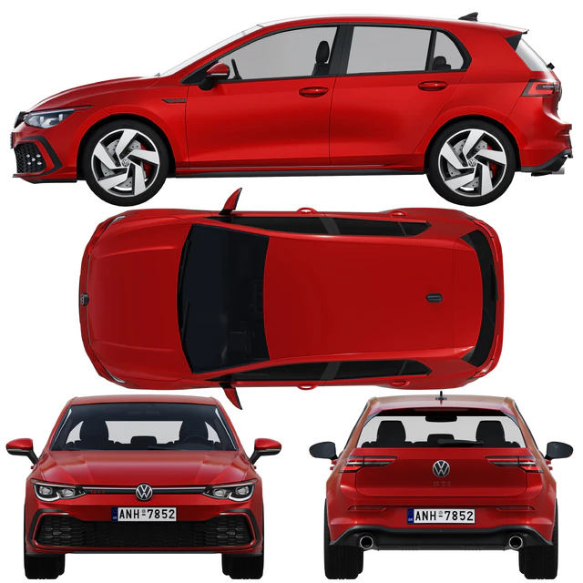 Volkswagen Golf GTI 5-door 2020 — Descargar
