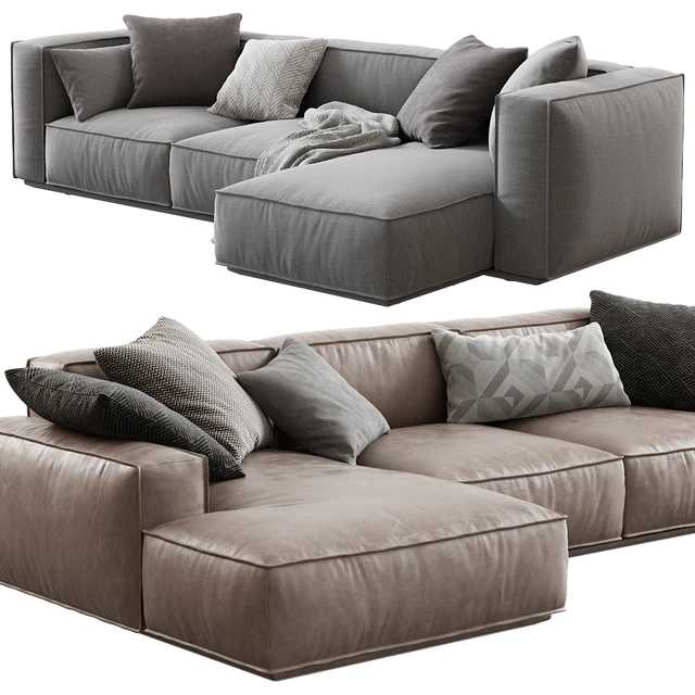 Arflex / Marechiaro XIII Sofa Chaise Longue — Descargar