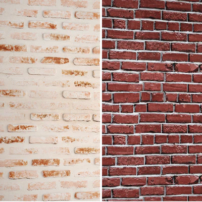 A collection of brick walls. 2. Wall decor, brick, masonry, clinker, decorative, brown, loft, panel, masonry — Ver 2