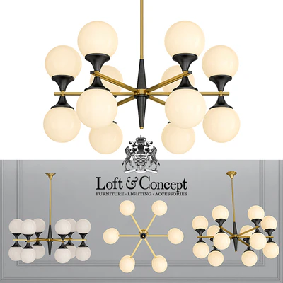 ЛЮСТРА BALL VALLEY ARREDOLUCE CHANDELIER — Вид 1