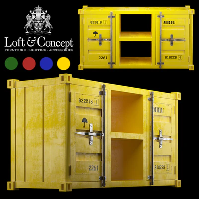 TV tables LOFT TV CONTAINER (4 COLORS) — Ver 1