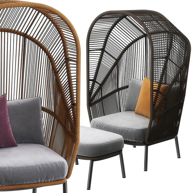 Cocoon Rilly chair by Dedon — Descargar
