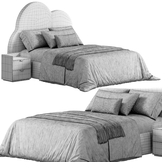 Bed Cloud Bed by woodfans — Descargar