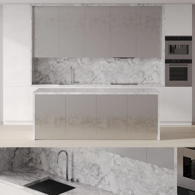 Kitchen with Metallic — Скачать