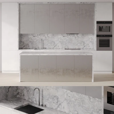 Kitchen with Metallic — Вид 2