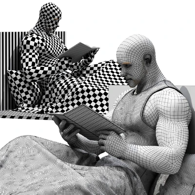 Reading man — Ver 2