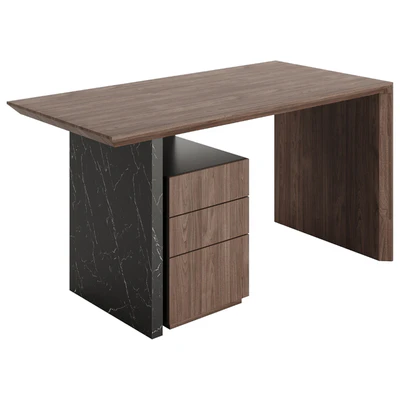 Modern 60 Wooden Desk by Homary — Вид 2