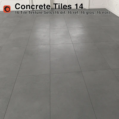 Concrete Tiles - 14 — Вид 1