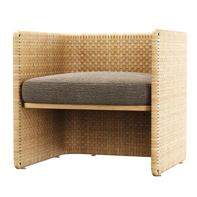 Monica rattan dining chair / Rattan dining chair — Ver 1